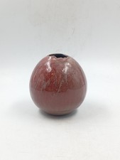 Vase Boule Grès Rouge