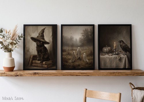 Lot halloween affiche poster - affiche,
