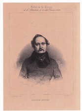 Portrait Lithographie Eugène
