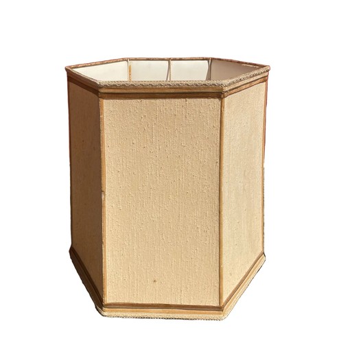 Abat jour hexagonal ancien - abat-jour,