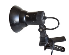 LAMPE PINCE NOIRE ORIENTABLE