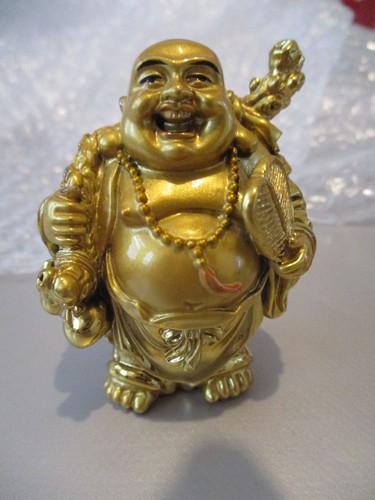Statue bouddha rieur en - statue,