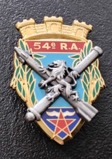 Insigne Militaire 54è Régiment d’Artillerie Signé A.Bertrand Atlas (C11)