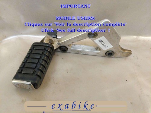 Platine repose pied - platine, repose-pied