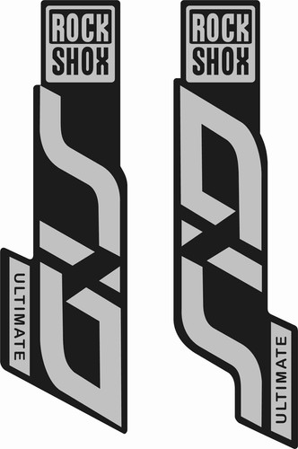 Adhésifs fourche rock shox - fourche,