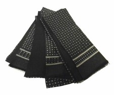 Écharpe Double Soie Laine