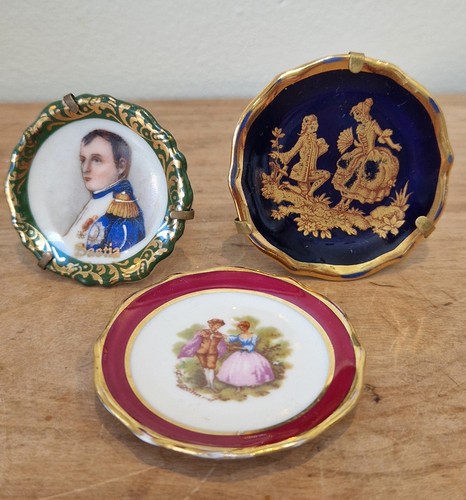 Lot assiettes miniatures - 3,
