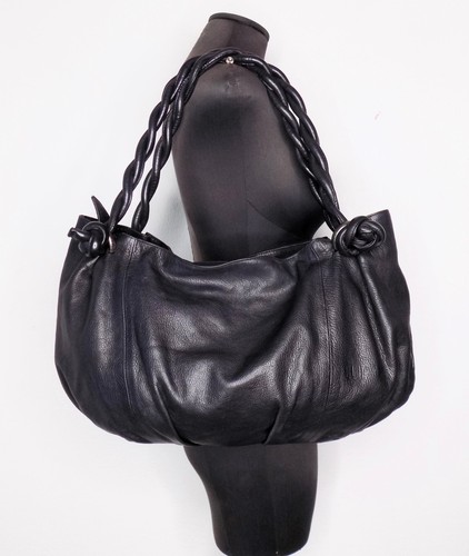 Sac lupo cuir noir - sac, porté