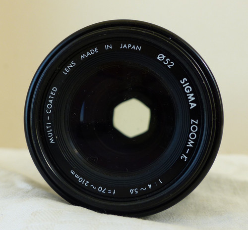 Objectif sigma zoom - sigma, f