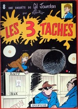 MAURICE TILLIEUX / GIL JOURDAN / LES TROIS (3) TACHES / 1978 COMME NEUF