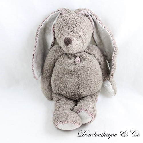 Peluche lapin dimpel marron - lapin,
