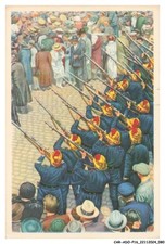 CAR-ADOP16-1319-CHROMOS - folklore belge - mons - pendant le lumeÃ§on - les