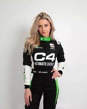 Combinaison de course Go Kart CIK FIA niveau 2 toutes tailles avec gants et...