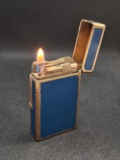 St DUPONT Gold Plated Lighter Works Holds Charge