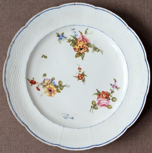 Assiette sèvres époque louis - époque,