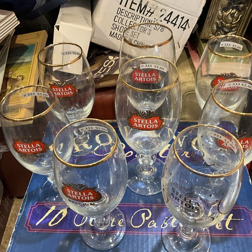 Stella artois glasses 33cl - stella,
