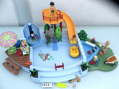 Playmobil réf 4858 piscine - réf,