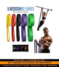Set 5 Bandes Élastiques