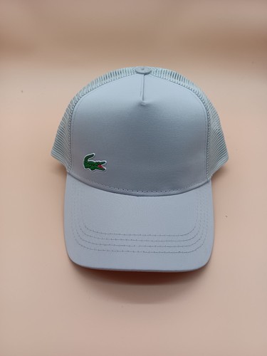 Casquette lacoste toile gris - toile,