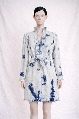 Christian dior robe mini denim - dior,