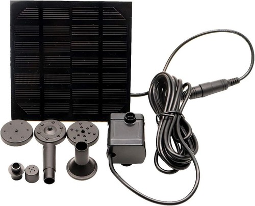 Small solar fountain pump - small, kit