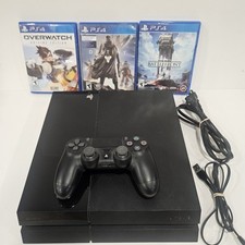 Sony PlayStation 4 PS4 500GB Console Only CUH-1115A Black - Tested & Working!