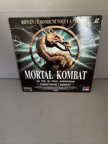 Laserdisc mortal kombat - laserdisc,
