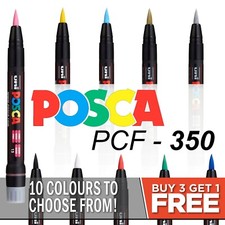 Université Posca PCF-350 Marqueur Peinture Art Stylo - Pinceau Pointu - Buy 4