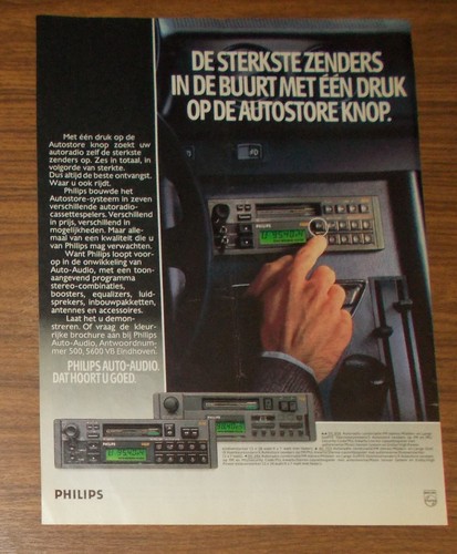 Rare advertising philips - philips, dc