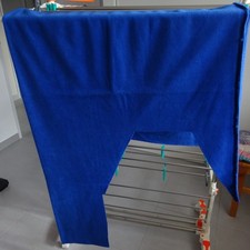 CHUTES TISSU POLAIRE, BLEU