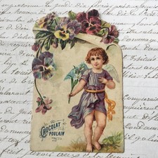 POULAIN - Chromo Antique Cut Thoughts Scrap