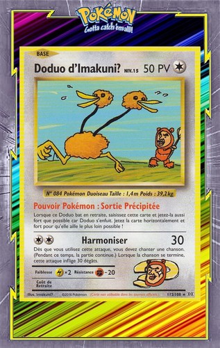 Doduo imakuni - 🌈doduo, d'imakuni