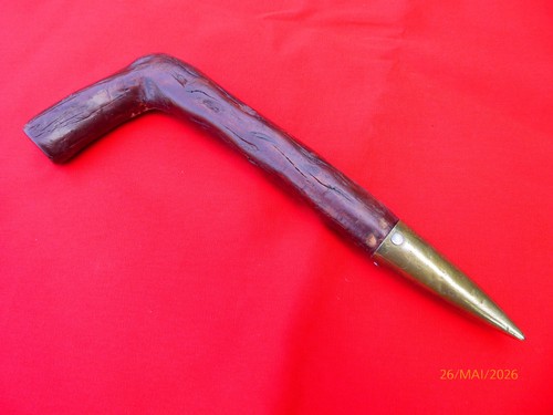 Plantoir ancien bois - plantoir,