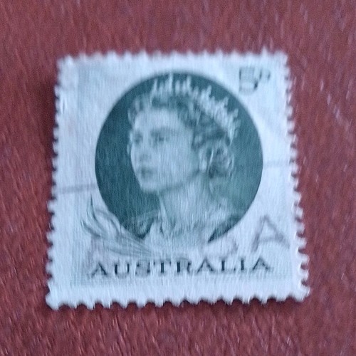 Timbre australia vert - timbre,
