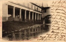 Old postcard Silvanes-les-Bains Source des Colonnes (618225)