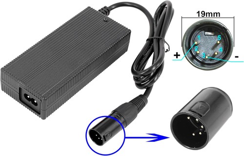 Chargeur 42v xlr pins - 2a,