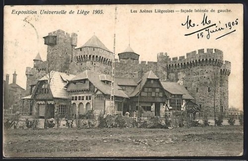Carte postale liège - carte,