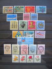 Suisse Année 1972 MiNr. 964-987 Timbres Individuels/Ensembles Neufs À Choisir