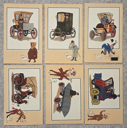 Herge tintin chromos voir - tintin, et
