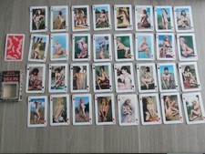 ANCIEN JEU DE CARTES DES ANNEES 60 : SEXYL   JEU DE 32 CARTES SEXY  ( érotique )