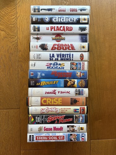 Lot vhs comédie didier - vhs, fr