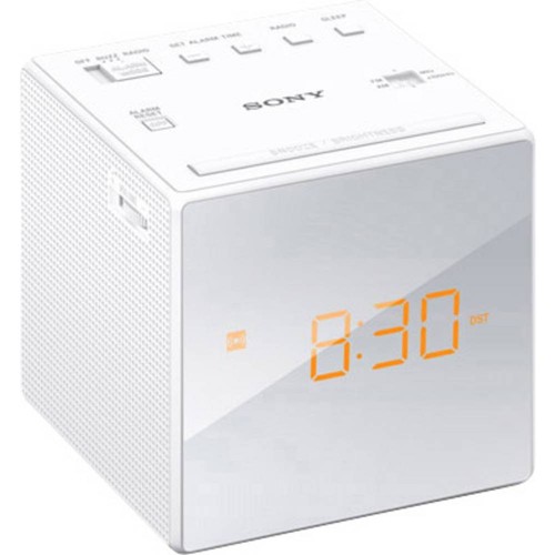 Sony icf c1 blanc - sony, icf-c1