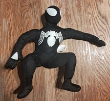 Kelly Toy Marvel AMAZING SPIDER-MAN Plush 2007 The Amazing Spiderman 13" - BLACK