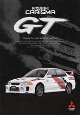 MITSUBISHI CARISMA GT Race Limited Brochure Sheet 1998 JAPAN 62