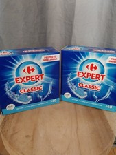 2 boites de 40 tablettes lave