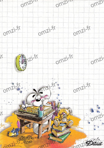 Diddl feuille blanche n - a6,