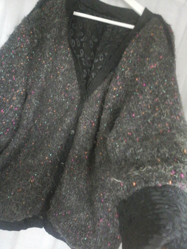 Vintage gilet mohair t44 46 - gilet,