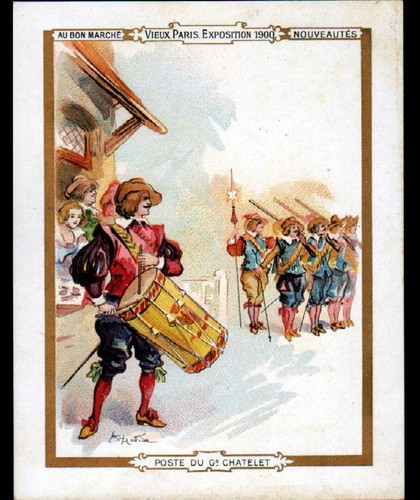 Bon marche chromo expo - expo, 1900