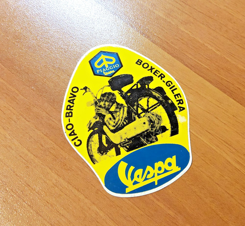 Autocollant sticker piaggio - sticker,