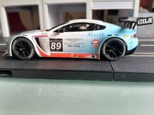 scalextric rare Aston Martin Vantage avec Lumières Neuve(carrera Évolution,ninco